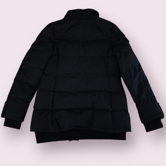 Noize Vegan Black Coat w/Detachable Hood - Picture 4 of 16